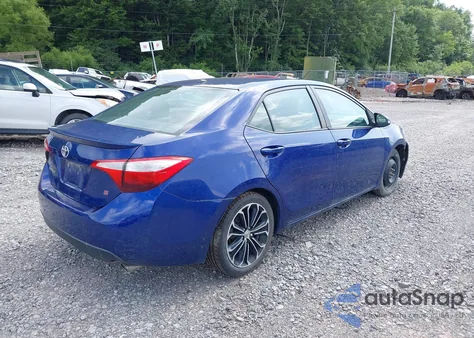 2014 Toyota Corolla S Premium из США, поврежденный, VIN 2T1BURHE2EC033824